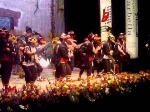 Comparsa La Banda de los Girasoles Carnaval Marbella 2012
